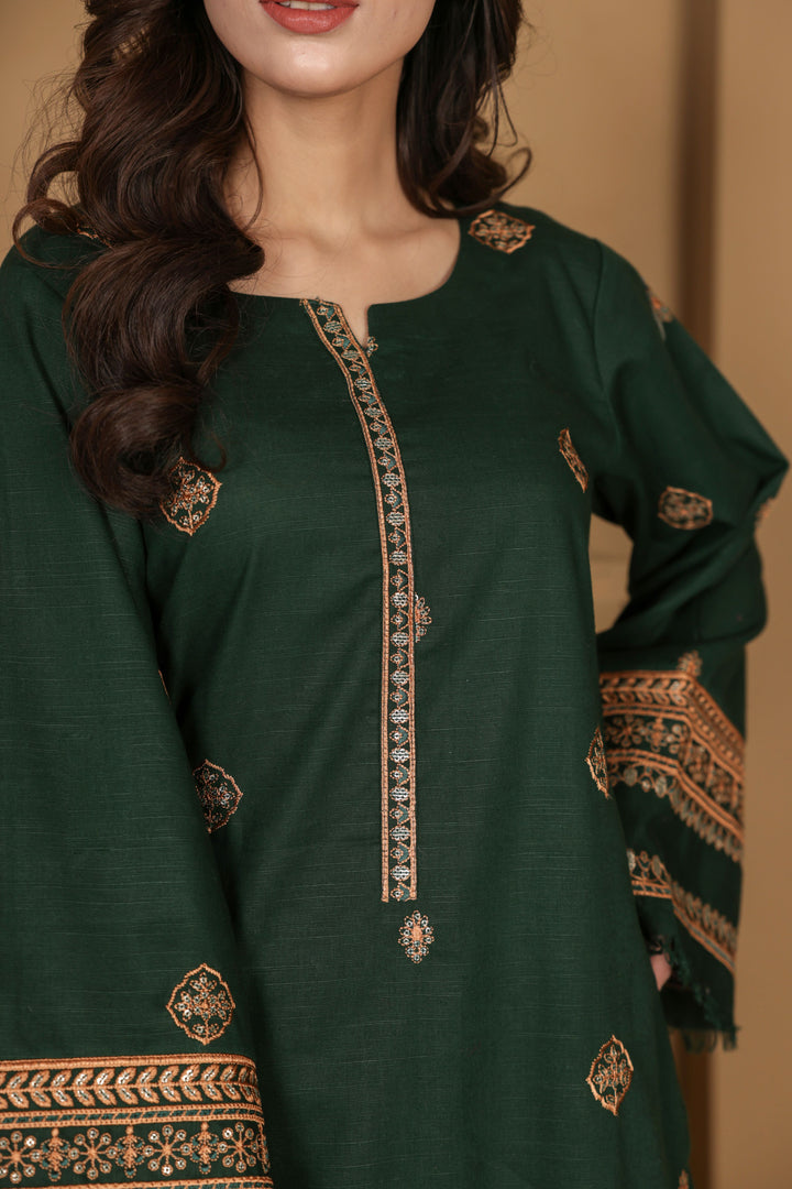 Emerald Grace 2- Piece Stitched Suit.