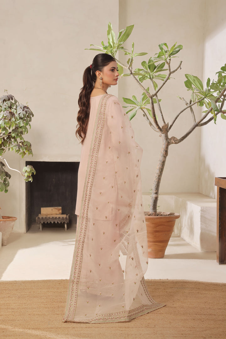 Pink Majesty | 3-Piece Stitched Outfit Full Sleeves