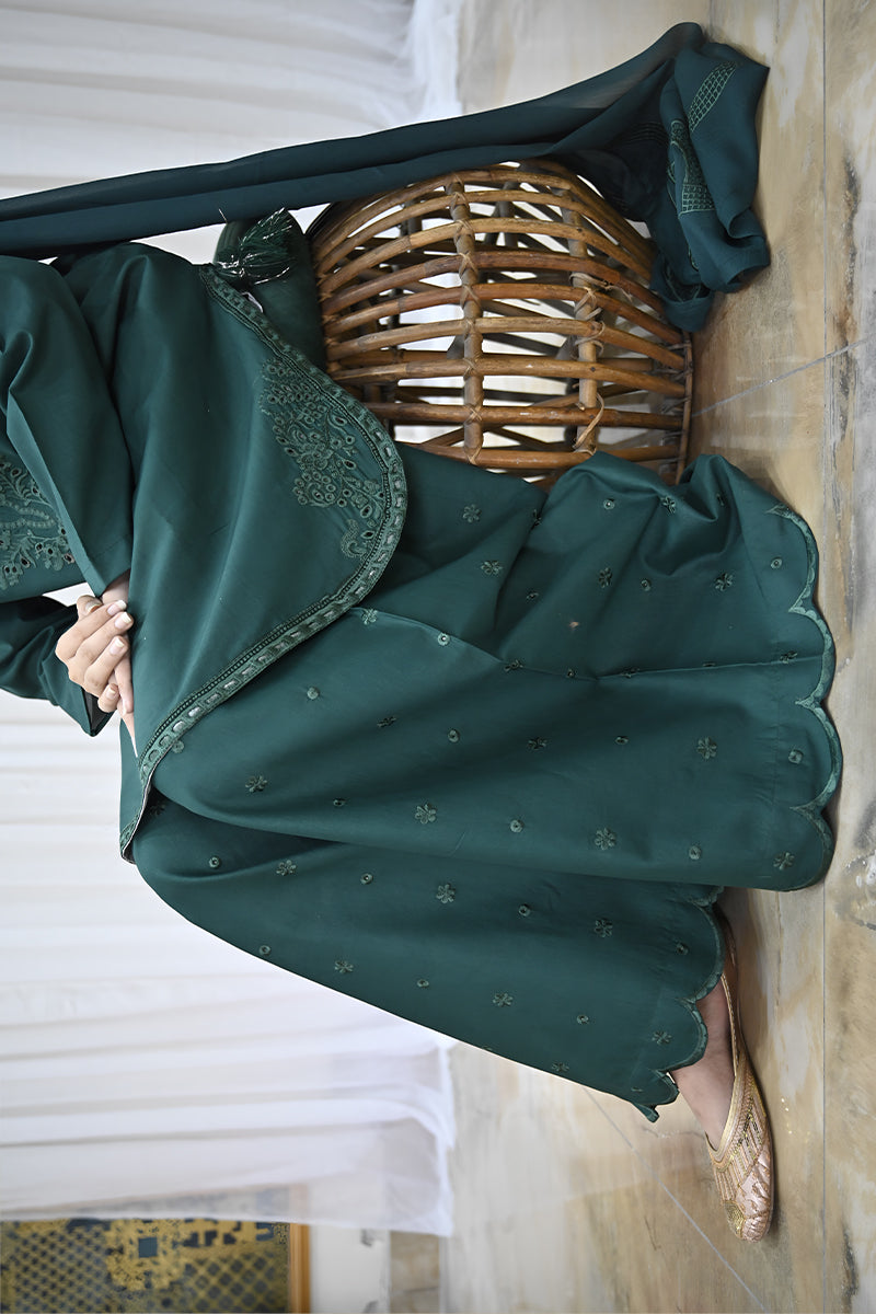 Green Reverie 3-piece stitched