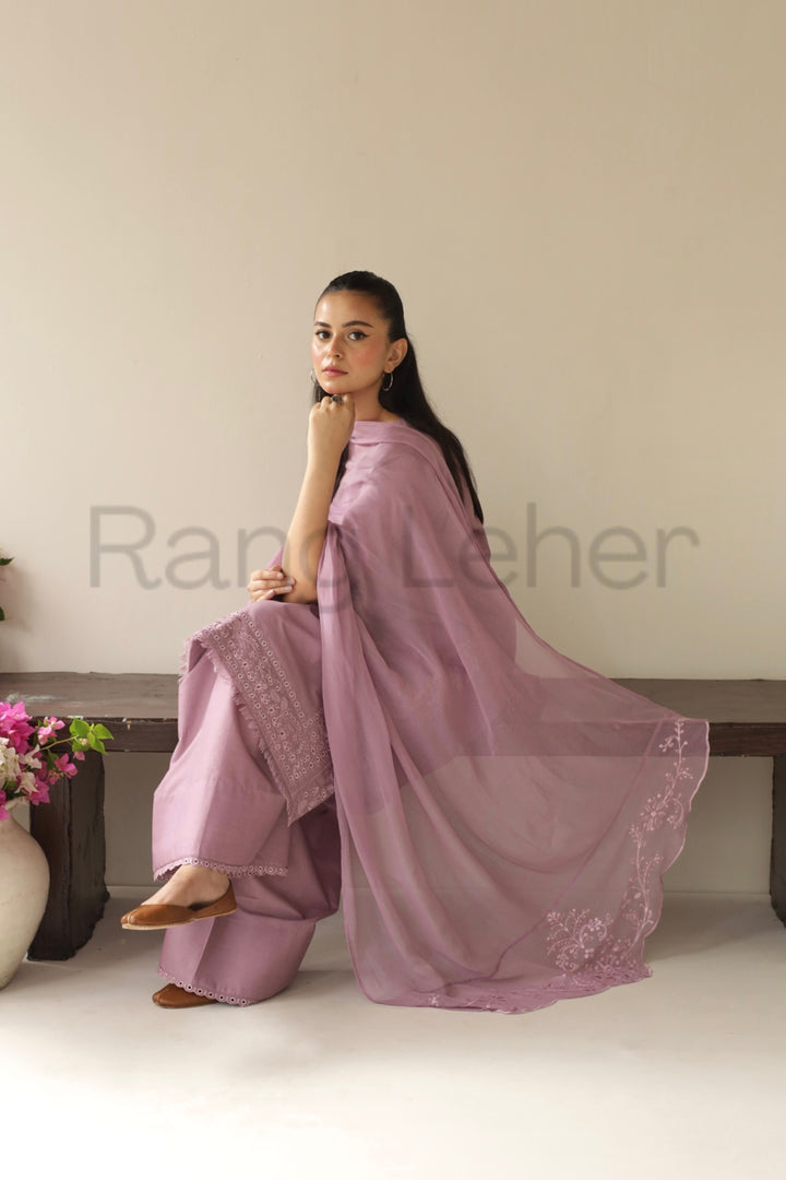 Mist Patel 3-Piece Stitched Dhanak