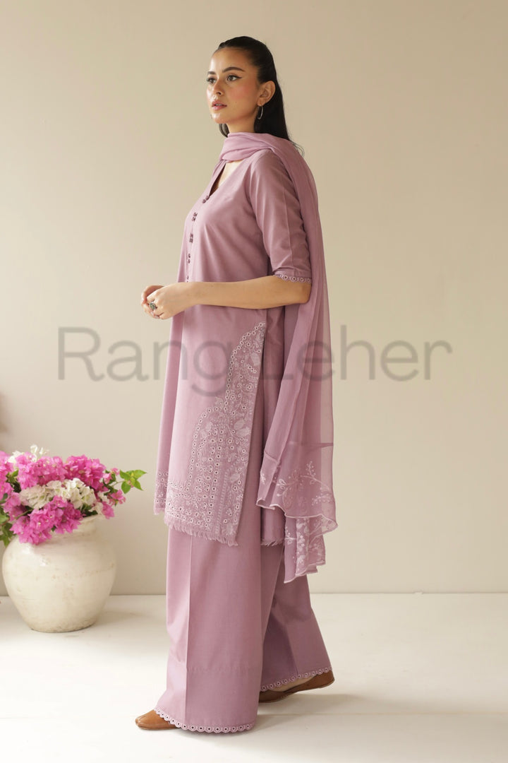 Mist Patel 3-Piece Stitched Dhanak