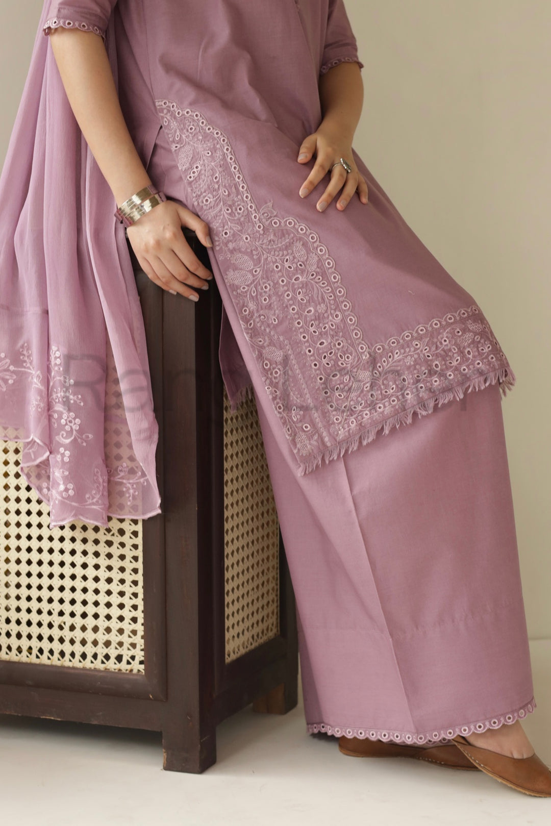 Mist Patel 3-Piece Stitched Dhanak