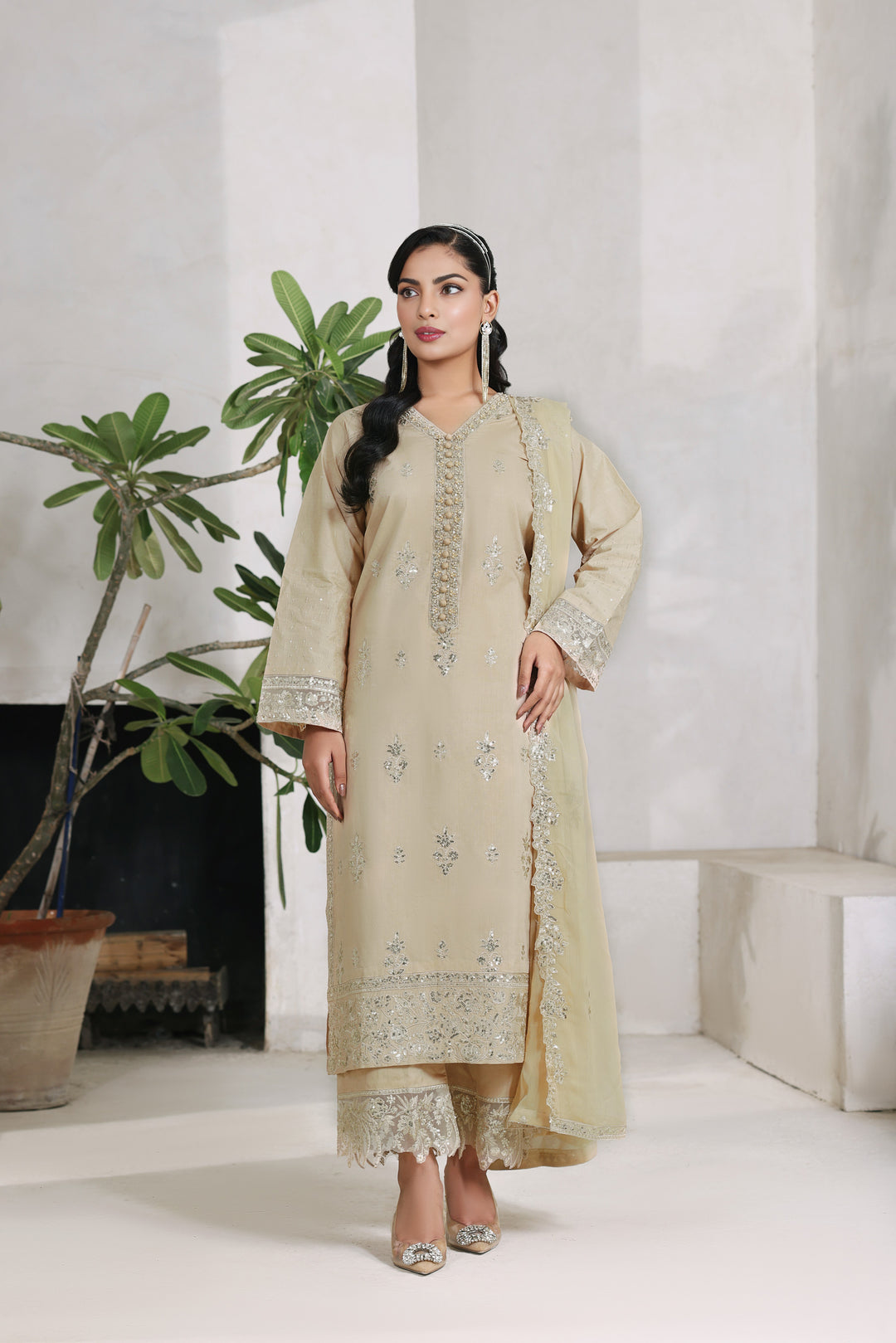 Twilight Grace 3 Piece Stitched