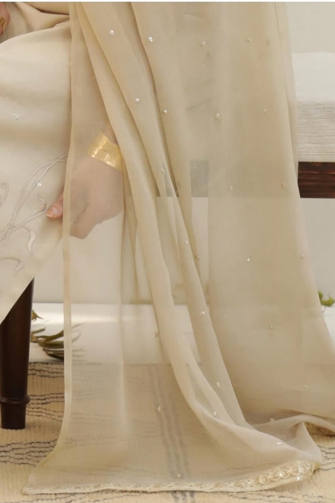 Inara Ivory 3-Piece Stitched Full Sleeves