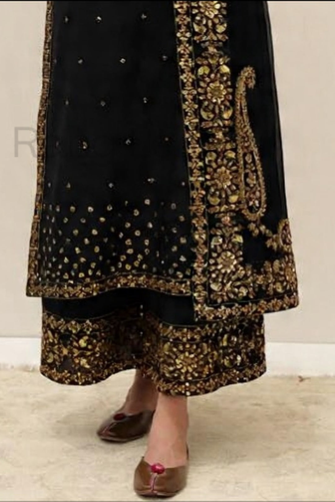 Black Grace 3 piece Embroidered Luxury Pret For Women