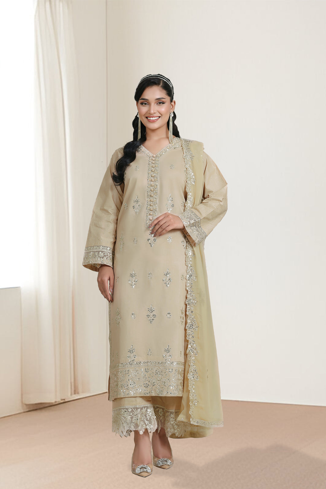 Twilight Grace 3 Piece Stitched